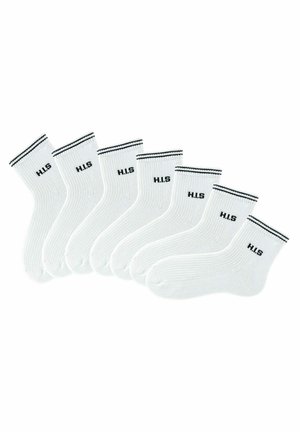H.I.S 7 PACK - Socks - weiß
