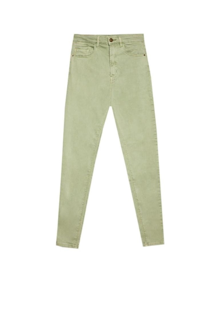 Stradivarius Jeans Skinny Fit - green/verde - (Second hand) - Zalando.it