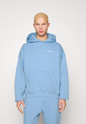 MICK HOODIE - Fleece jumper - cerulean