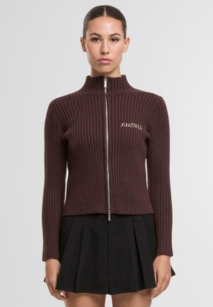 ANOTHER SCRIBBLE - Vest - chocolate