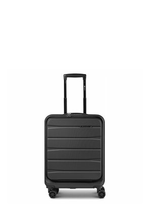 FRANKY, MUNICH 4.0 4 ROLLEN KABINENTROLLEY 55 CM LAPTOPFACH MIT DEHNFALTE UNISEX - Trolley - black dull