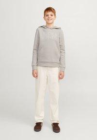 Jack & Jones Junior JJECORP LOGO HOOD - Felpa con cappuccio - moonbeam