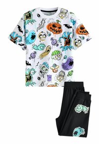 Next REGULAR FIT - Nattplagg set - white black halloween