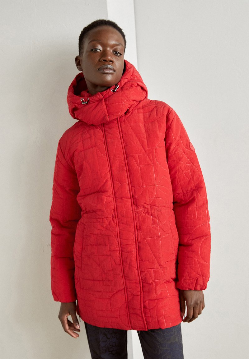 Desigual PADDED TULIP - Veste mi-saison - carmine/rouge - ZALANDO.FR