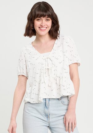 Cache Cache MIT KNOTEN VORNE - Bluse - blanc