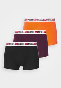 Unselected, black/burgundy/orange