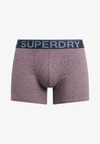 Superdry & Co 3 PACK - Calzoncillos bóxer cortos - nvy port stripe gry mrl feeder