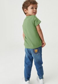 Next APPLIQUÉ CHARACTER SHORT SLEEVE - REGULAR FIT - T-shirts print - green