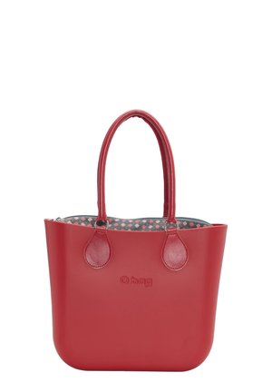 MINI - Borsa a mano - cherry red plain
