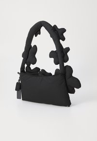 COACH COACHTOPIA LOOP ALL OVER FLOWER SHOULDER BAG - Geantă de mână - black