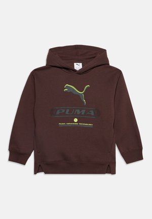 Puma, STREET RELAXED HOODIE UNISEX - Суитшърт с качулка - chocolate fondue