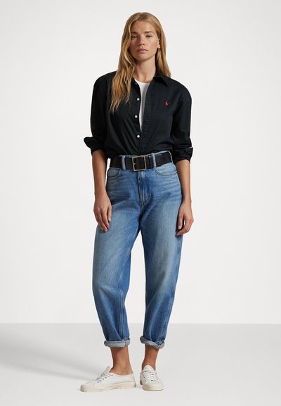 Polo Ralph Lauren LONG SLEEVE BUTTON FRONT SHIRT - Πουκαμίσα με κουμπιά - black