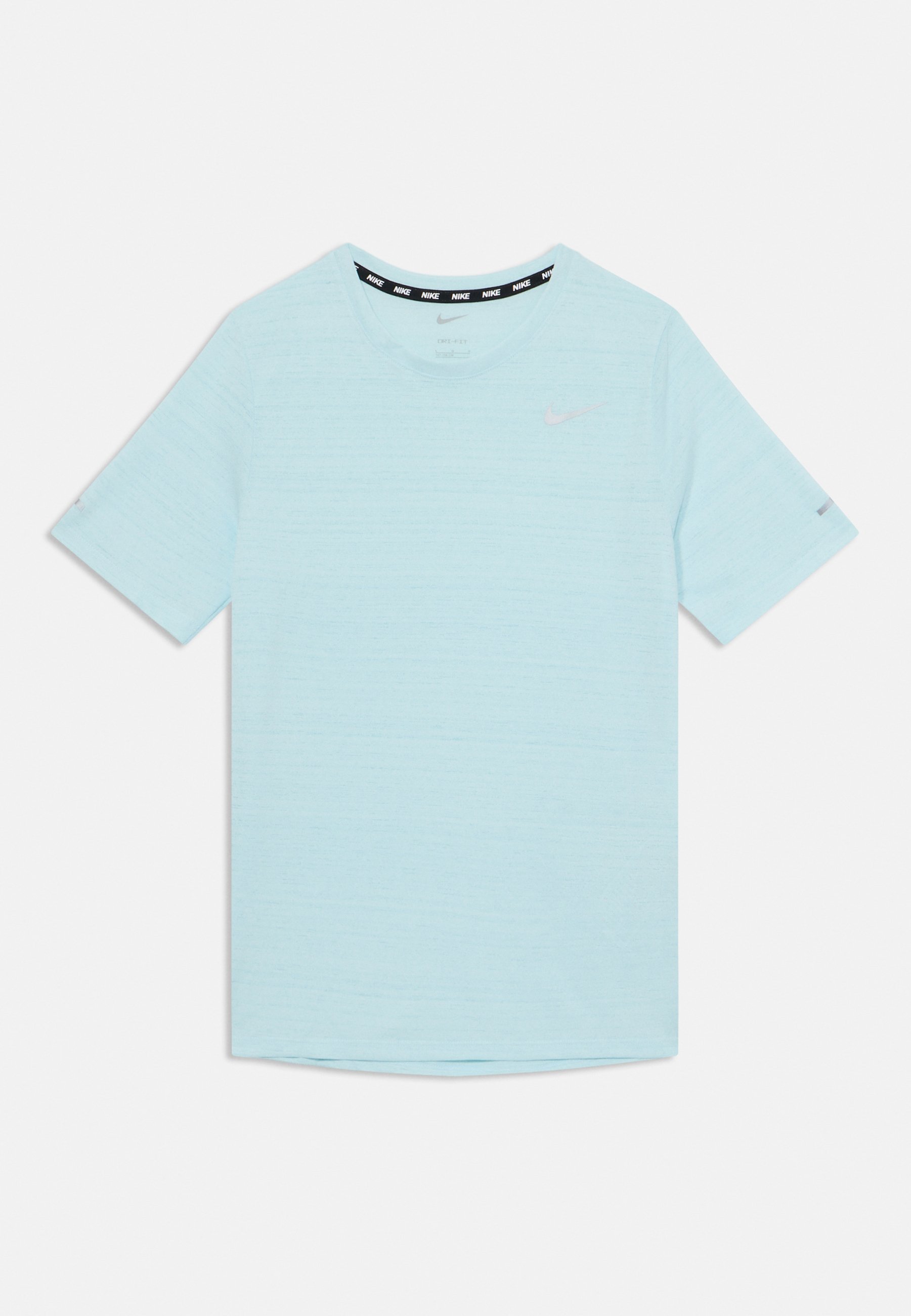 light blue nike miler t shirt
