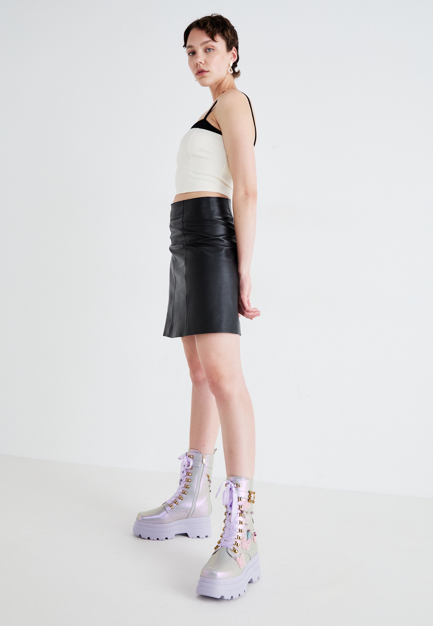 Koi Footwear NATURE'S FLURRY TRIDENT - Plateaulaarzen - purple