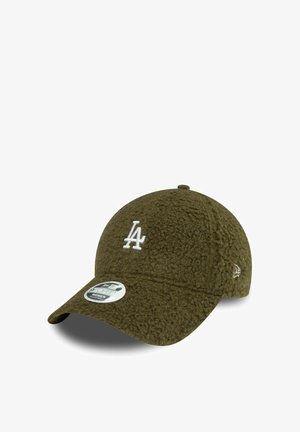 New Era 9FORTY SHERPA BORG LOS ANGELES DODGERS - Cap - olive