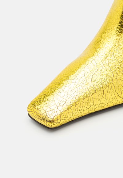 Casadei ANASTASIA  - Botine cowboy/biker - techno/citrino