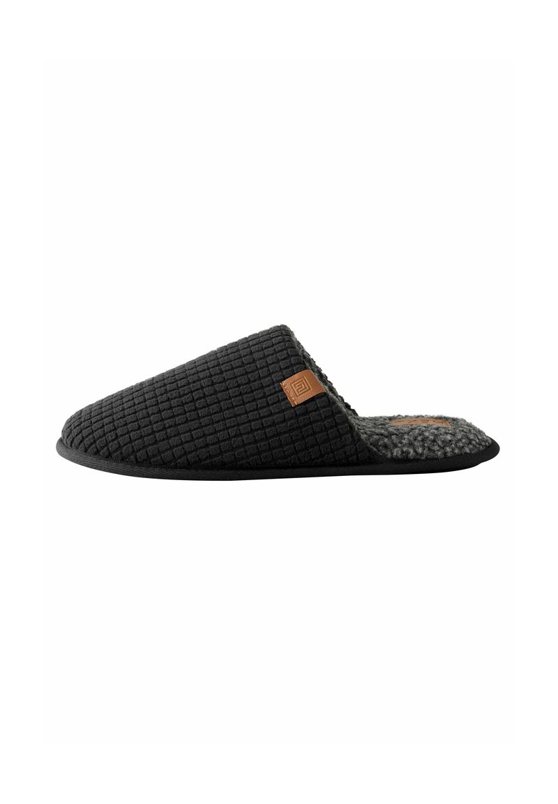 Next TEXTURED - Hjemmesko - black