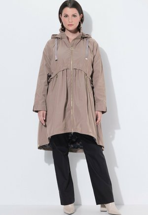 CURVED CROSS  - Parka - pale brown