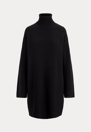 Lauren Ralph Lauren, WOOL CASHMERE TURTLENECK DRESS - Φόρεμα-πουλόβερ - black