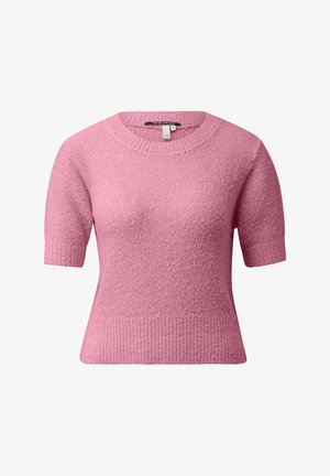 QS, STRICKPULLOVER - T-Shirt basic - rosa