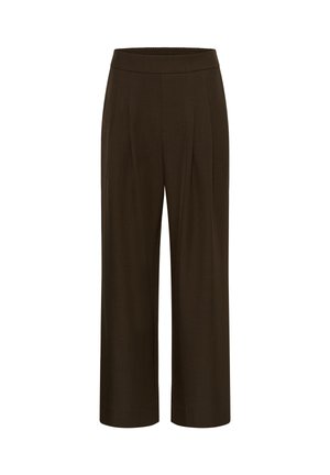 Bon'A Parte, BPVIOLA PANTS - Pantalon classique - chestnut melange