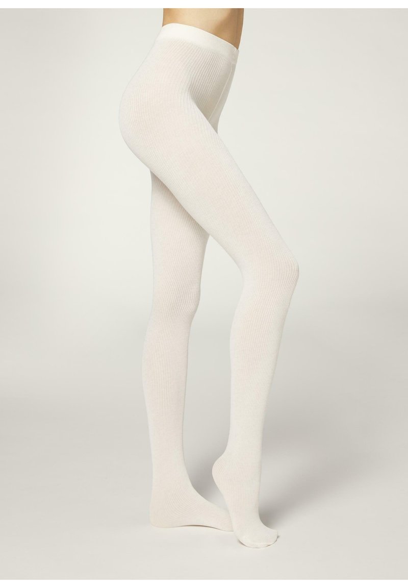 Calzedonia THERMO RIBBED - Medias - sand
