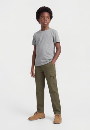 Jack & Jones Junior JPSTKANE JJBARKLEY PANT - Cargobukser - olive night