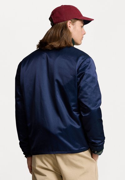 Polo Ralph Lauren P WING SATEEN COACH'S JACKET - Bomber tipa jaka - newport navy