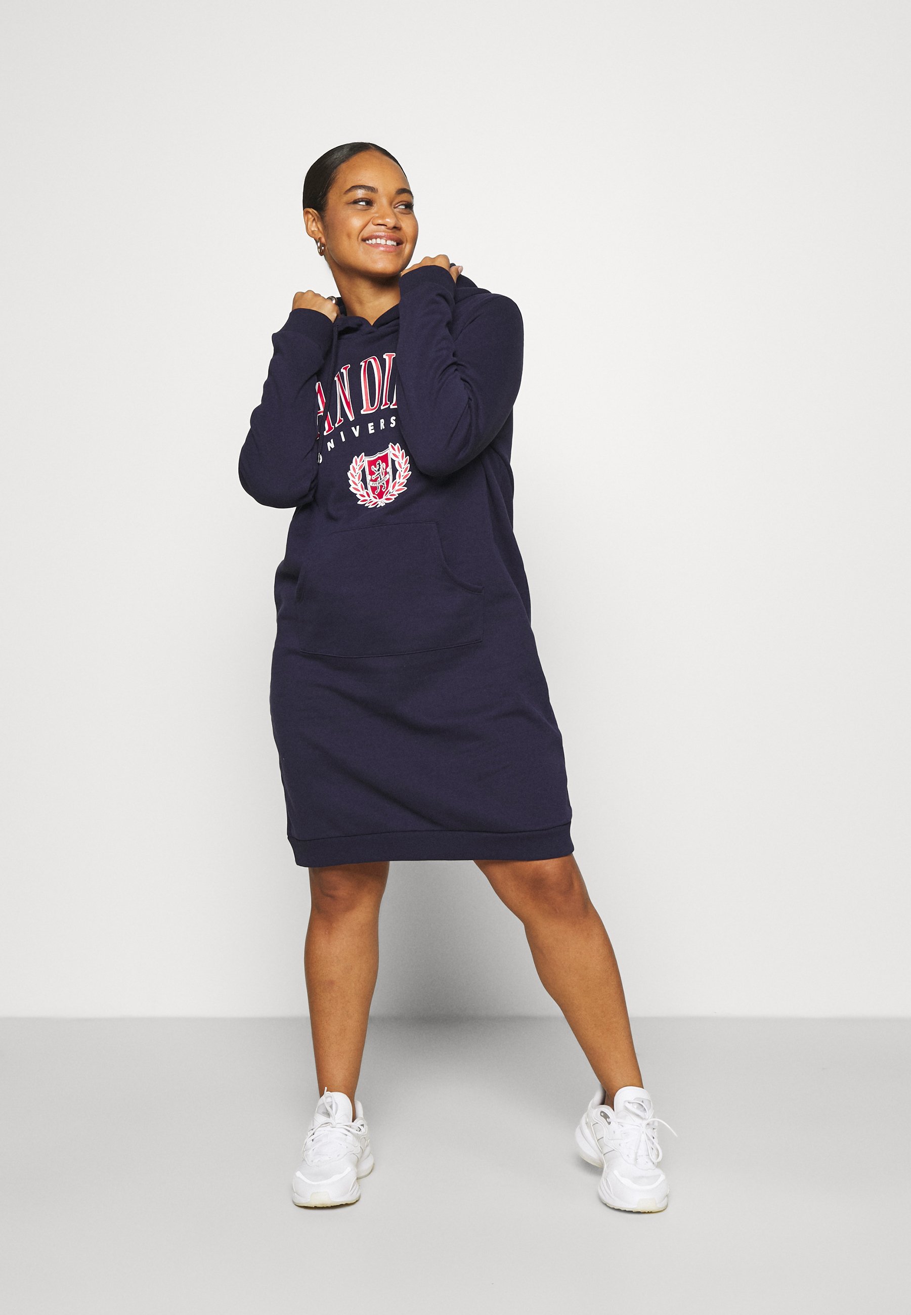 Even\u0026Odd Curvy OVERSIZED HOODIE DRESS 