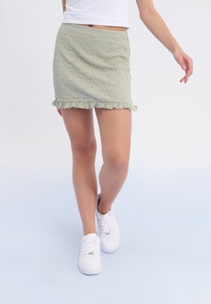Mini skirt - light green