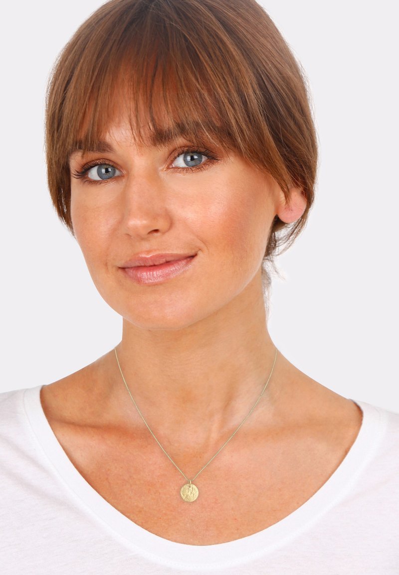 Elli PLÄTTCHEN BOX CHAIN VINTAGE ANTIQUE  - Grandinėlė - gold-coloured