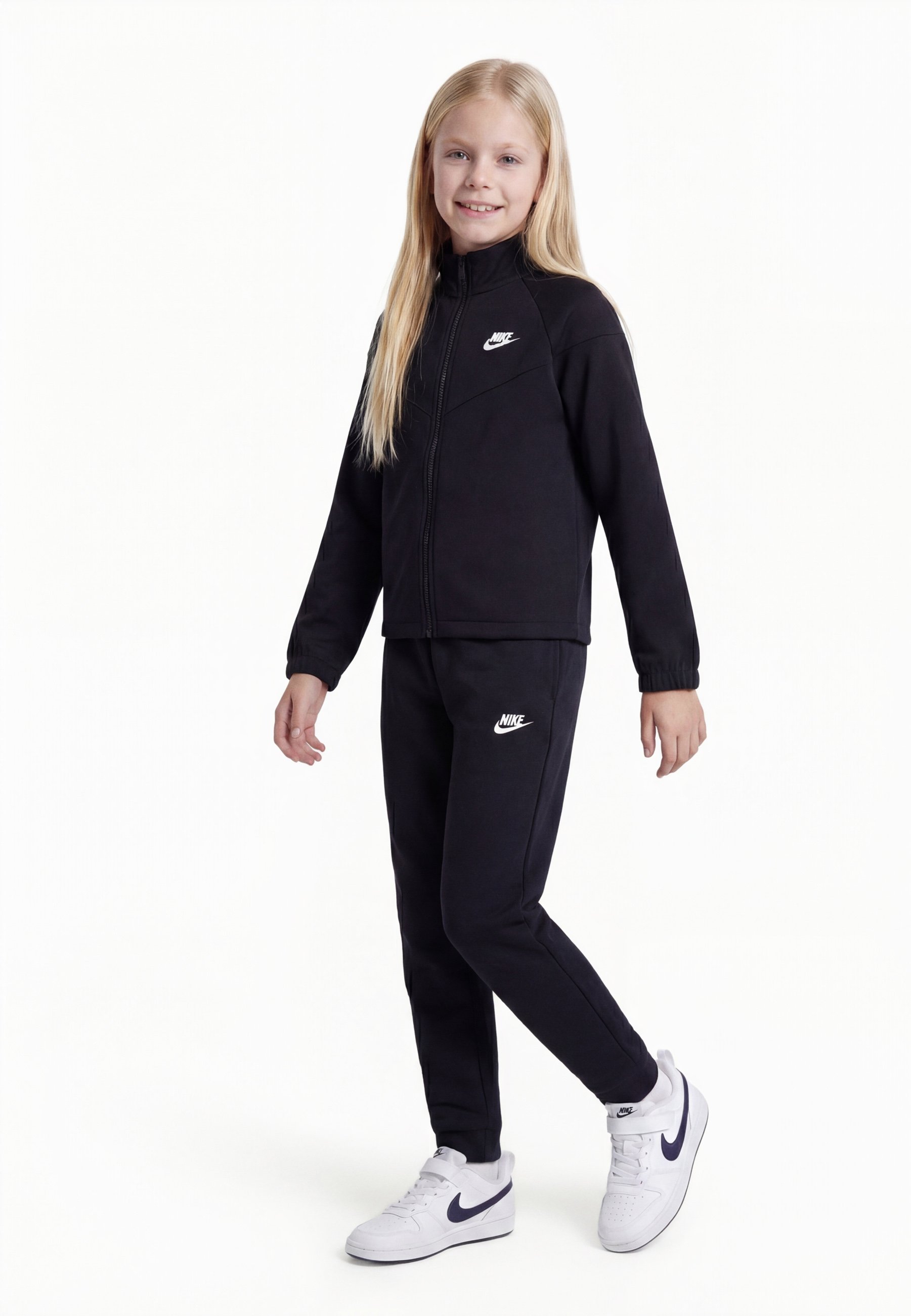 Nike Sportswear UNISEX SET Tuta black/white/nero