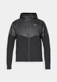 Nike Performance MILER - Tuulitakki - black/anthracite/reflective silver-coloured