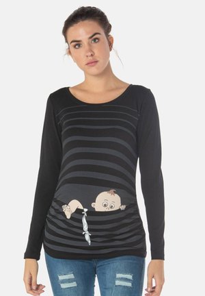 BABY FLUCHT - Langarmshirt - schwarz