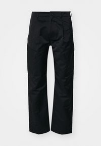 TROUSER - Pantalones cargo - black