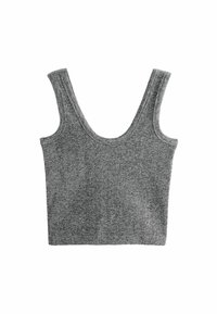 REGULAR FIT - SEAMLESS - Linne - grey marl