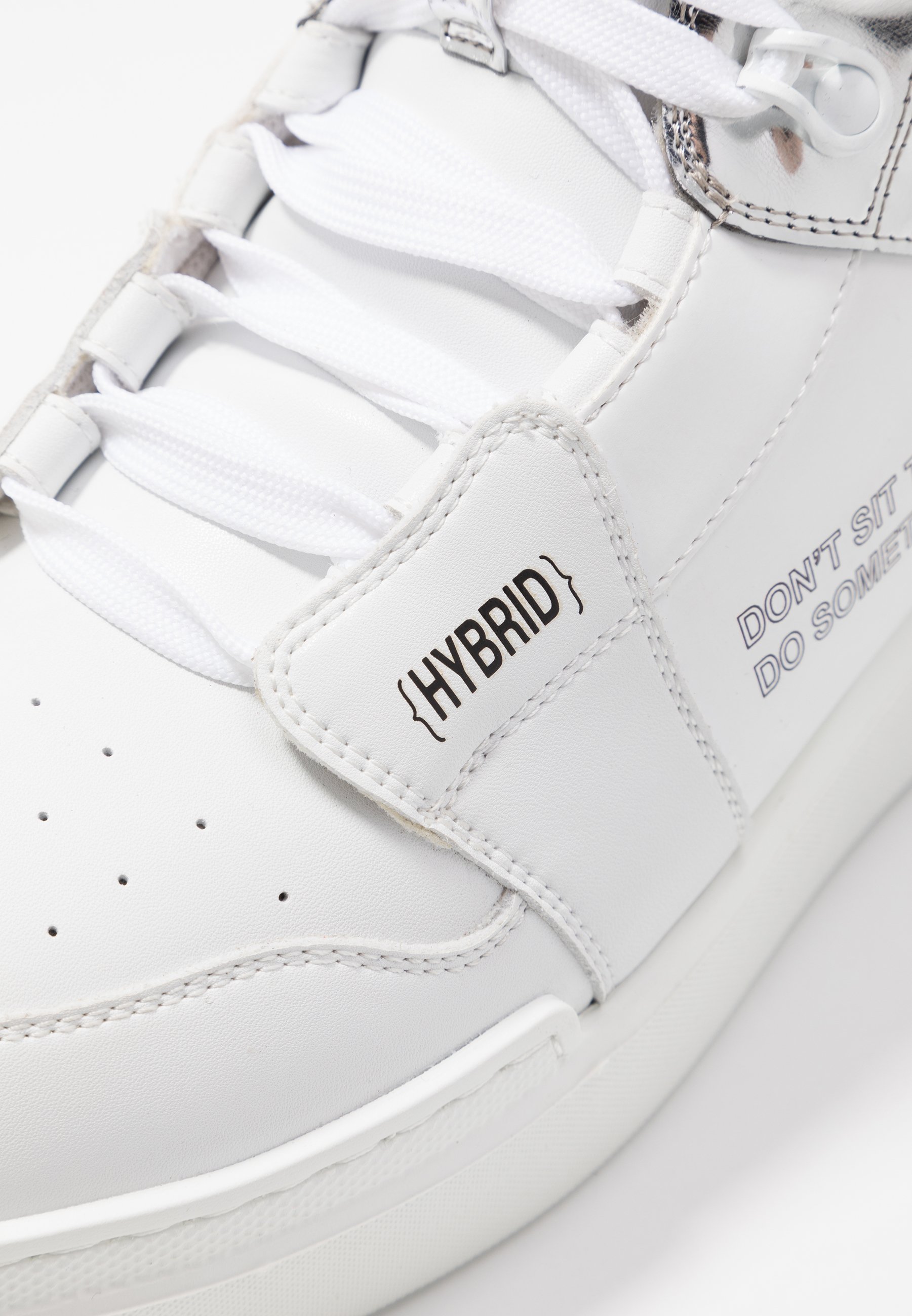 F_WD Høye joggesko whitesilver Zalando.no F_WD Høye joggesko whitesilver Zalando.no