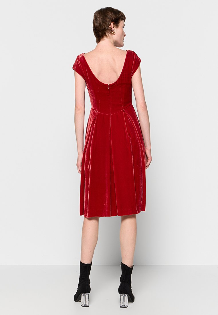 ASPESI Jurk rood ASPESI Jurk rood