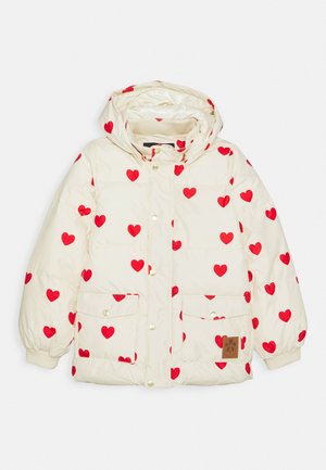 HEARTS PICO PUFFER JACKET - Winterjacke - off white