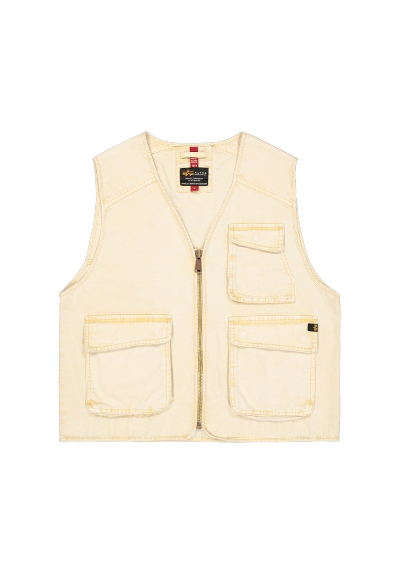 alpha industries Bodywarmer wit