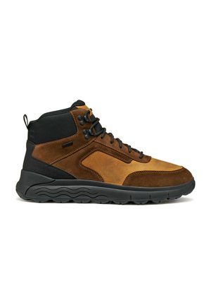 SPHERICA - Lace-up ankle boots - cognac black