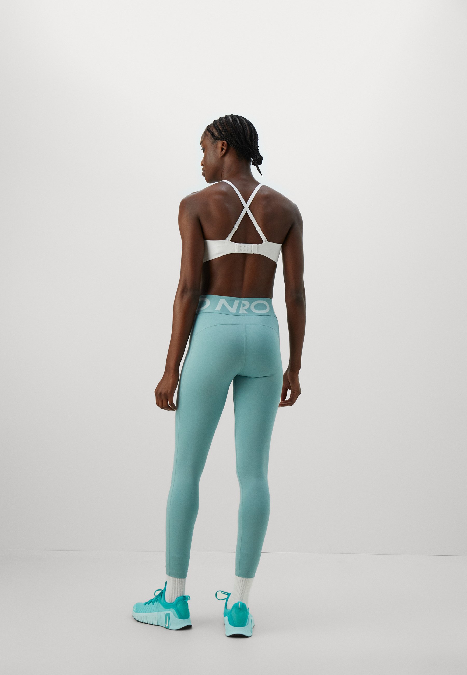 nike pro intertwist leggings green
