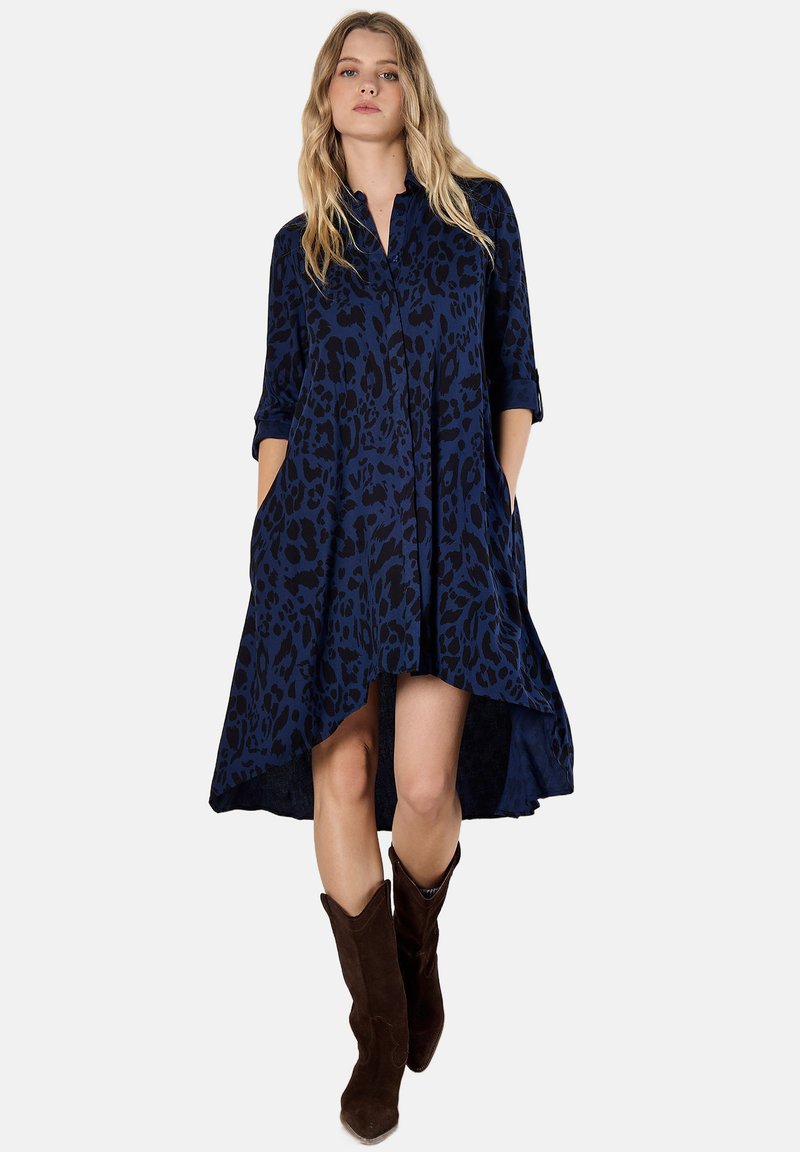 Apricot ANIMAL  - Abito a camicia - navy