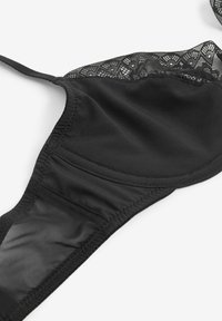 Next SMOOTHING FLORAL NON PAD PLUNGE - Bøjle-bh - black