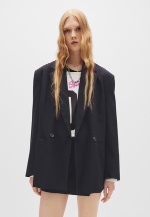 PINSTRIPE - Blazer - black