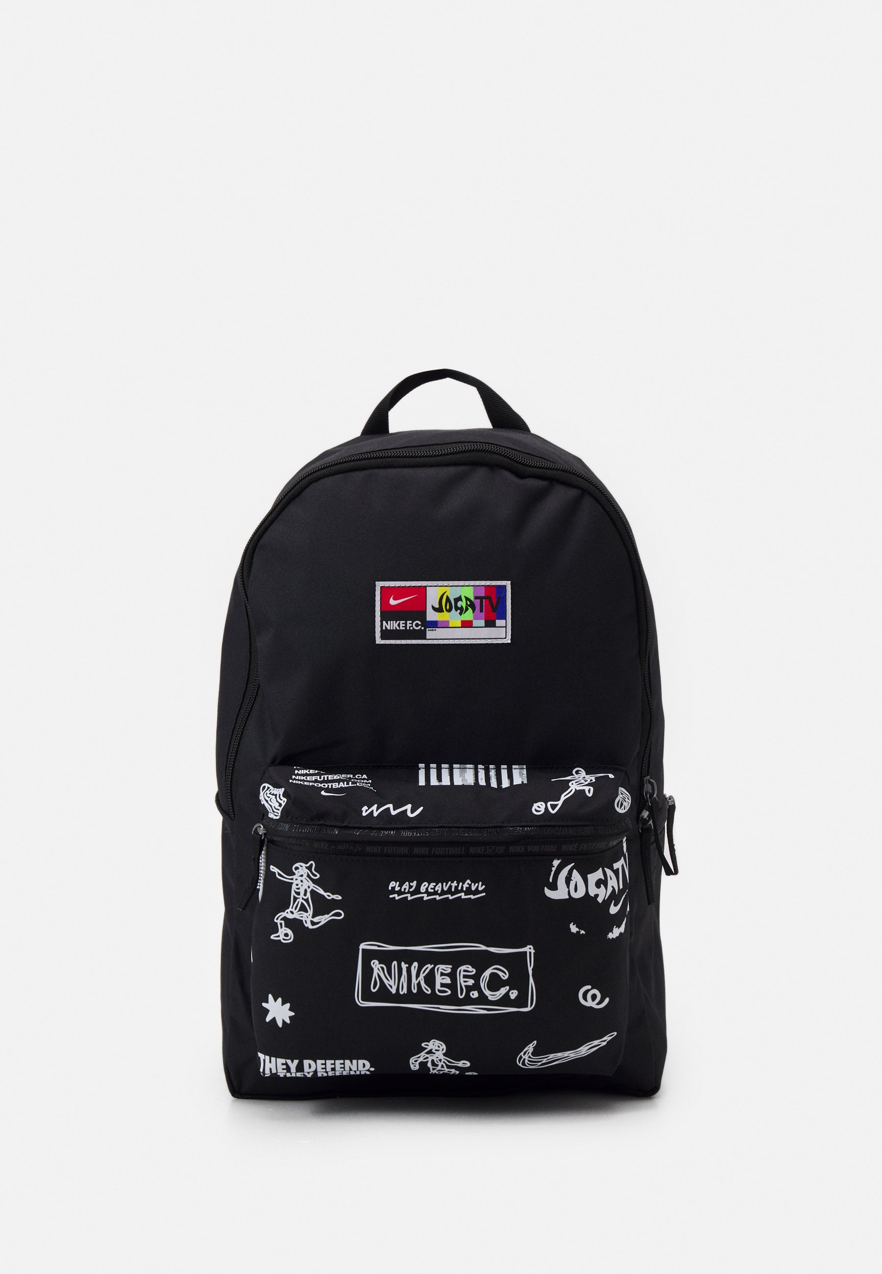 Nike Performance FC UNISEX - Mochila - black/white/negro - Zalando.es
