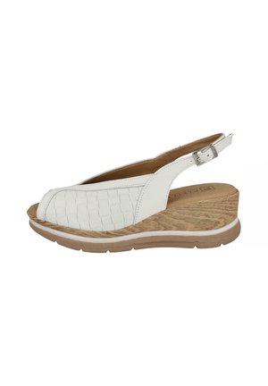 Zapatos de plataforma - blanco