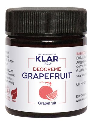 DEO CREME GRAPEFRUIT - Deodorant - weiß