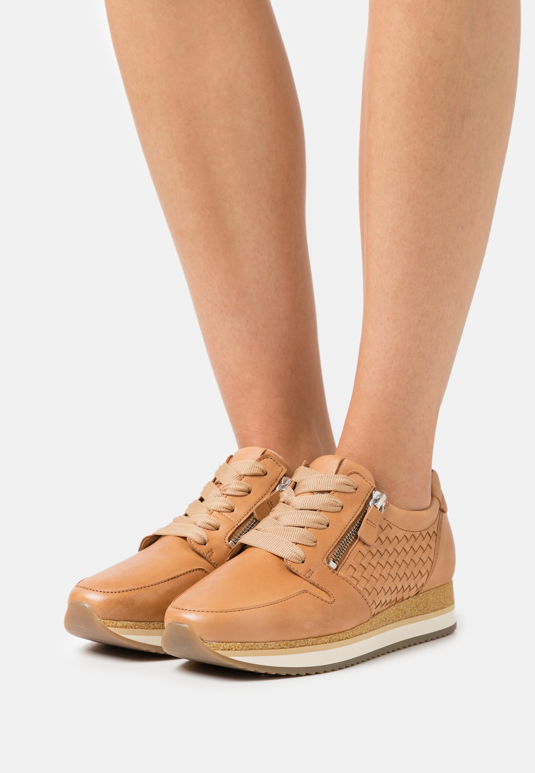 Gabor Sneakers laag - cognac/Cognac - Zalando.nl