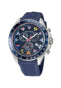 Nautica OCEAN BEACH - Hodinky se stopkami - silver tone